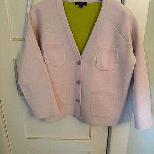 J. Crew Light Pink Cardigan Sweater